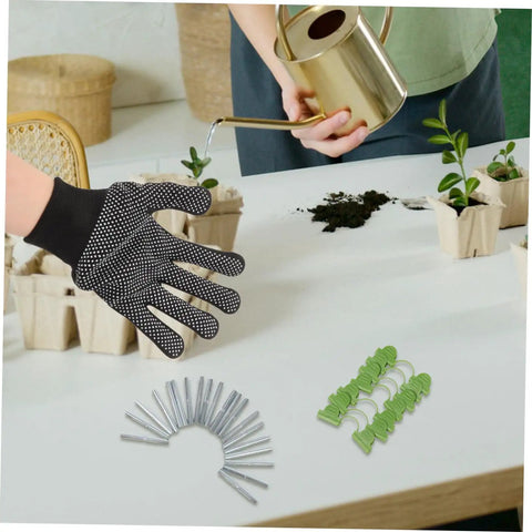 Greenhouse Grow Tunnel Hoops With Modular Bracket Connectors For Easy Assembly And Weatherproof Garden Shelter, Durable All Season Plant Protection, No Tools Needed, Fast Setup