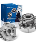 2 Piece Front Wheel Bearing Hubs Assembly Replacement For Nissan Rogue 2014 2023 Including Rogue Sport 2017 2022 And Qashqai 2017 2018 Pair