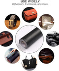 Mega Self Adhesive Faux Leather Patch Strip For Seamless Couch And Auto Seat Repair Heavy Duty Vinyl Film, 24x54 inch roll.