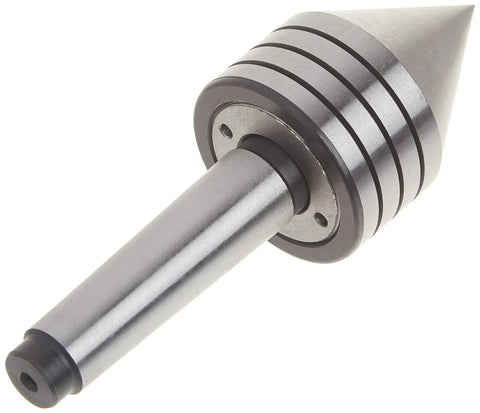 Heavy Duty 2MT Live Tailstock Center With 60 Degree Point For Woodturning, Precision Ball Bearings For Smooth Balanced Turning Long Service Life