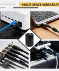 Applications of Set Of 20 Ferrite Bead Clip On Cores RFI EMI Filter Noise Suppressor Ring for various cables in home and office.