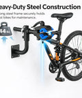 Bike Repair Stand For Home Mechanics And Gearheads Space Saving Bicycle Work Stand Holds Up To 44 Lbs Adjustable Non Damaging Clamp