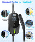 Tesla Level 2 EV Charger For Home, 40A Fast 9.6kW Charging Station with durability tests details