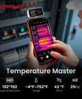 Turn Your Smartphone Into A 192x192 Thermal Imager With USB C Plug And Play For Android And iPhone used for electrical panel inspection