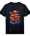 Chill Machinist Mens T-Shirt With Cool CNC Tools Vise Gauge Square Design showcasing precision tools and vibrant graphic.