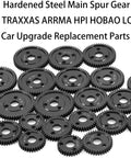 Hardened Steel Spur Gear Set Mod 1 1.0 Metric Pitch for One Eighth and One Tenth RC Cars with 30T to 52T gear options