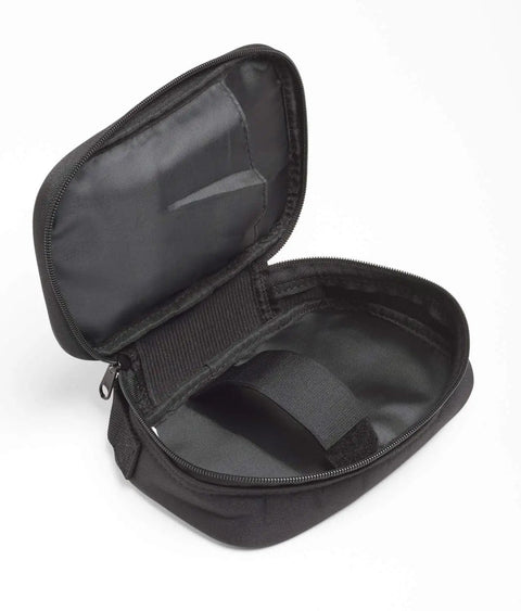 Open Go-To Polyester Soft Carrying Case for Handheld Electrical Test Tools and Accessories, showing interior with Velcro tool straps.