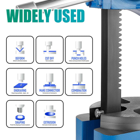 Heavy Duty 2 Ton Manual Arbor Press Built Different With Solid Cast Iron Frame Top Shelf Metal Stamping Bending And Forming Tool For Garage Mods And Pro Shop Workflows Demanding Reliable Precision