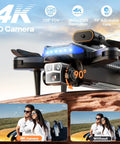 Close-up of 4K GPS Drone With Obstacle Alerts And Auto Return, Foldable Under 249g, showcasing 90° adjustable 4K camera.