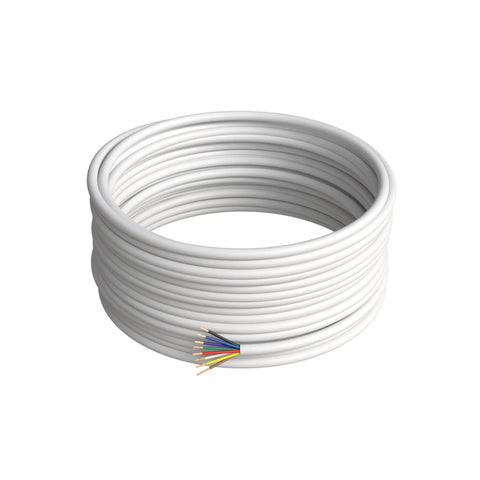 Coiled Budget Friendly 500ft 22/8 Alarm Cable CCA Wire for Low Voltage Security Systems