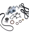 Top Tier Timing Belt And Water Pump Assembly Engine Repair Kit For Toyota Granvia Hiace Hilux Prado 1KZ TE 30 Liter Turbo Diesel Models 1993 Through 2007 Replaces OEM Specs Save Cash Keep Truck Rolling Smooth Today, 102-tooth belt set