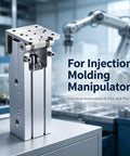 Battle Tested Heavy Hitter 90 Degree Flip Pneumatic Cylinder For Industrial Manipulator Rotary Clamping in factory setting.
