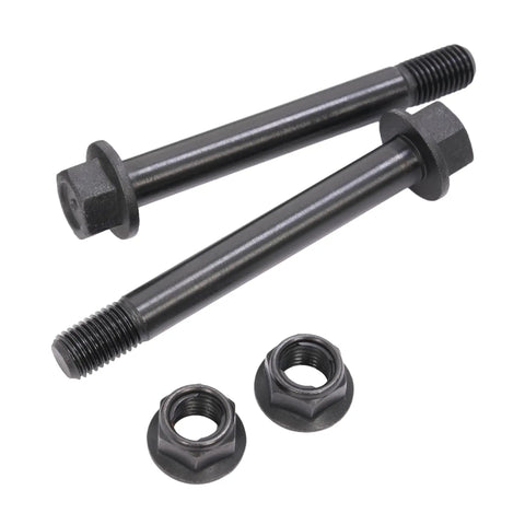 Front A Arm Bushing Bolts Nuts Kit For Yamaha Banshee 1991 2006 YFZ350, heavy-duty steel, showing bolts and nuts with black finish.