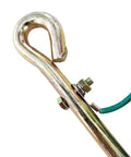 Portable Ground Rod With Fifteen Foot Copper Ground Wire UL Listed For Electric Fences Antennas Satellite Dishes Ground Posts