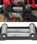 Beefy 6000Lb Winch Roller Fairlead For Off Road Recovery Heavy Duty Cable Guide With High Strength Steel Pro Grade Roller For Smooth Wire Rope Alignment And Shock Resistant Industrial Use, steel roller fairlead on winch