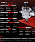 High Pressure Fuel Pump Replacement For 3.6L V6 GM Vehicles Including Enclave, LaCrosse, Allure, CTS, STS, Outlook, Camaro, Traverse, Acadia