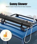 7.93 Gallon Pressurized Water Tank For Roof Rack SUVs RVs Trucks And Jeeps Portable Durable Water Storage Copper PVC ABS Build
