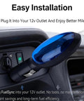 Gas Saver 6 Pack for Cars 12V Vehicle Mounted Fuel Economizer, Easy Plug And Play Install, plugged into car outlet.