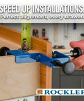 Drawer Front Alignment Clamps For Cabinet Installation Grab And Go Right And Left Side Drawers Tools Steel And Plastic