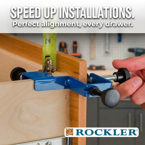 Drawer Front Alignment Clamps For Cabinet Installation Grab And Go Right And Left Side Drawers Tools Steel And Plastic