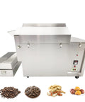 Commercial Coffee Roaster And Nut Roaster Drum Machine Three Phase 55 Lbs Electric Heavy Duty 208V 6500W With Precise Temperature Control To 300 Celsius For Coffee Beans Chestnuts Peanuts Seeds And More
