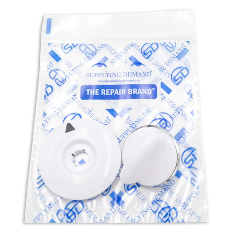 Washer Control Knob With Clip And Timer Dial Plate Replacement Kit For Clothes Washers Two Inch Knob Diameter Compatible