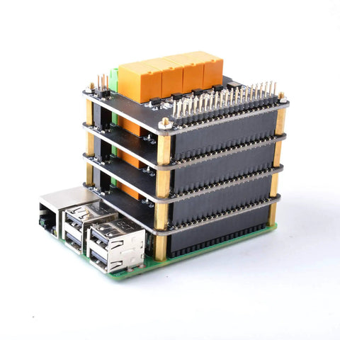 4 Channel Relay Module for Raspberry Pi High Voltage Switching Board Plug and Play Home Automation Add On for Pi 4B 3B Plus
