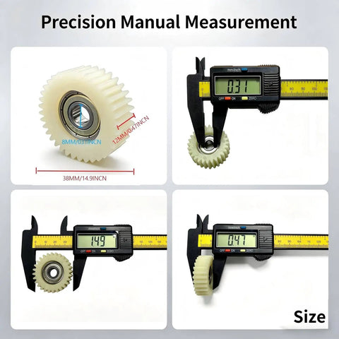 Beefy E Bike Motor Gear Set With Planetary Drive 36 Tooth Nylon Gear 38Mm Outer Diameter 12Mm Thick 8Mm Bearings measurements
