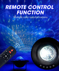 Nebula Night Projector With Star Moon Cloud Modes, Remote Control, battery powered galaxy lighting for dreamy ambiance