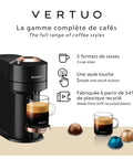 Vertuo Next Coffee And Espresso Machine By De'Longhi In Black With Rose Gold Finish One Touch Brewer For Espresso To Seven Cup Sizes And Carafe Nespresso Compatible Smooth Crema And Fast Heat Up For Everyday Cafe Vibes