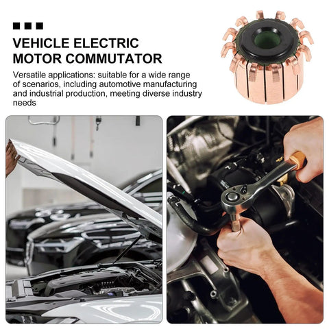 Beefed-Up Metal Replacement Motor Commutator For Electric DC Motors, High Efficiency, Boosts Vehicle Power And Performance, Perfect For Auto Repair, Car Supplies, Industrial Production And Manufacturing Jobs, copper commutator