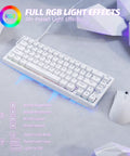 Top Shelf 60 Percent Hall Effect Keyboard And Wireless Mouse Combo Featuring 8K Polling Rate And Ultra Low Latency with RGB effects.