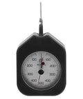 Dial Tension Gauge 500G High Accuracy Tension Meter Tester With Dual Pointer Portable Gram Force Gauge Tensiometer For Electronic Switches Relays Micro Switches And Spring Tension Testing black ABS and alloy dial scale with 500g range