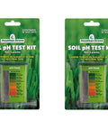 Soil pH Test Kit 2 Pack, 20 Tests Total, Quick Five Minute pH Readout With Color Chart And Full Instructions packaging
