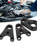 Must-Have Trim Tilt Pin Wrench Set For Outboard Motors Fits Johnson Hydraulic End Caps 38mm 32mm 35mm Sizes Replacement Kit Perfect Fit And Easy Install. Black steel wrenches for marine engine trim tilt cap repair
