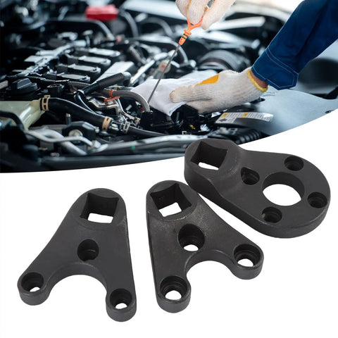 Must-Have Trim Tilt Pin Wrench Set For Outboard Motors Fits Johnson Hydraulic End Caps 38mm 32mm 35mm Sizes Replacement Kit Perfect Fit And Easy Install. Black steel wrenches for marine engine trim tilt cap repair