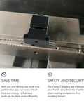Alloy Steel Milling Vise Jaw Stop For CNC Machines on vise for precise positioning