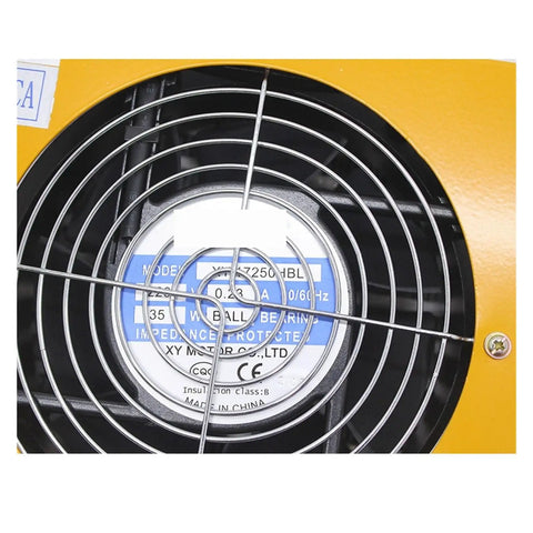 Heavy Duty Oil Cooler For CNC Hydraulic Systems, 30 Liters Per Minute Flow, 1.1KW Cooling Capacity, fan details