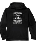 Soaring Sailplane Pilot Hoodie For Glider Enthusiasts And Aviation Fans Performance Ready Gear For Windy Rides