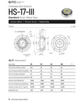 Technical schematic of Beefy High Torque Gearbox For Automation Robotic Arm with specifications and detailed dimensions.