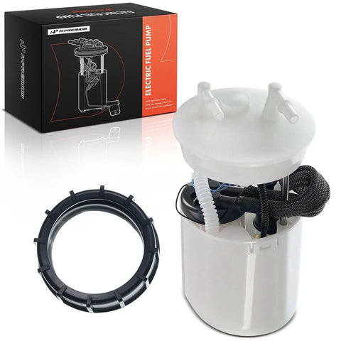 Electric Fuel Pump Module Assembly For Honda Odyssey 1999-2004 3.5L V6 Engine with 4 Pin Connector and mounting ring.