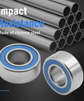 Ball bearings kit, 5x11x4 mm steel with blue seals, pack of 10 for Traxxas RC wheel hubs