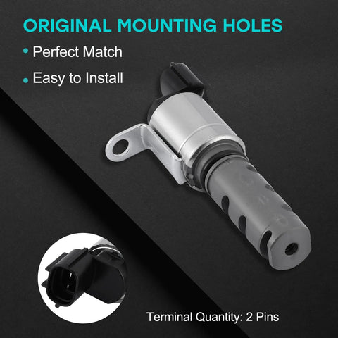 Oil Control Valve OCV VVT Solenoid Easy Install Replacement Kit 2 Pieces For Toyota Avalon Camry Corolla Highlander close-up view