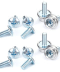 Stainless Steel Helmet Screw Kit For Football And Baseball Helmets 12 Piece Back Plate And Visor Screw Set Heavy Duty Rust Resistant Durable Hardware