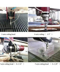 Rock Solid 5 Axis Cnc Water Jet Cutter Built Like A Tank Delivering Laser Precision Heavy Duty Grind for intricate cuts.