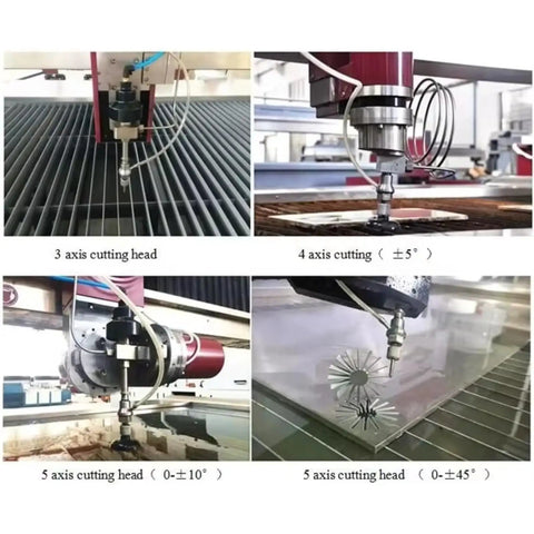 Rock Solid 5 Axis Cnc Water Jet Cutter Built Like A Tank Delivering Laser Precision Heavy Duty Grind for intricate cuts.