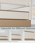 Adjustable 3 Piece Bed Rail Set For Toddlers That Fits King Size Beds With Seamless Fit And Double Lock Safety feature