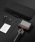 Articulating Borescope Camera With Light For Automotive And Industrial Inspection, 210 Degree Two-Way Probe, accessories and case