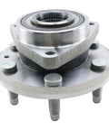 Front view of wheel bearing and hub assembly for Chevy Traverse, Buick Enclave, GMC Acadia, Acadia Limited, and Saturn Outlook 6-Lug
