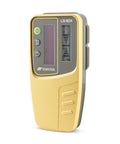 LS80X Long Range Laser Receiver Sensor For Rotary Lasers, Clear Loud On Grade Tone, Dual Fine And Coarse Precision, Up To 2620 Feet Range, IP66 Dust And Water Resistant With Protective Case, 5 Level LCD Display, Works With RL-H5A And RL-H5B, front view